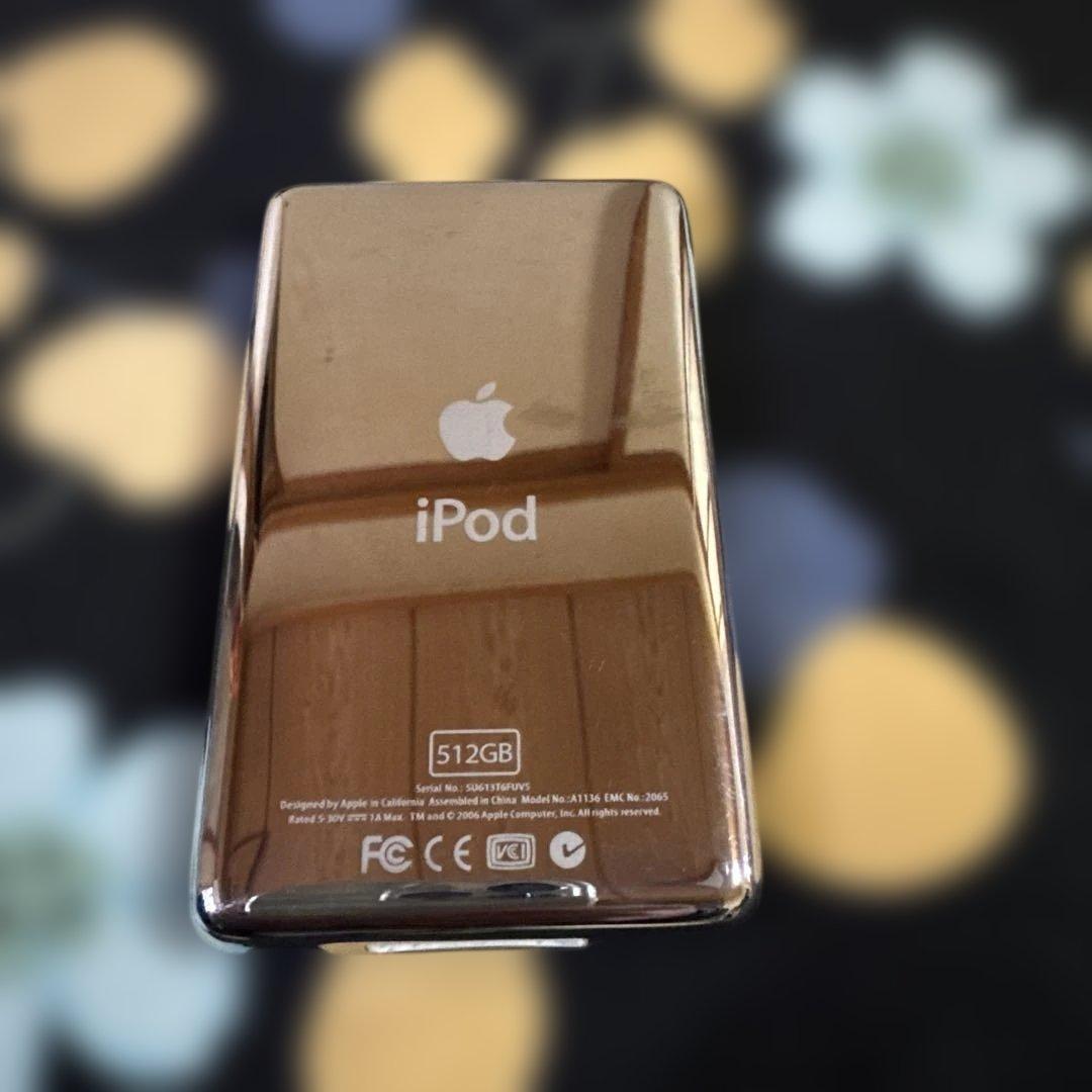 【imodオーグライン撚り線】ipod classic 512GB1500mAh