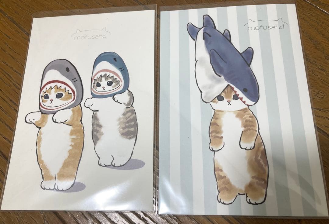 総額14718円！モフサンド文具20点まとめて ペンケース シール サメにゃん