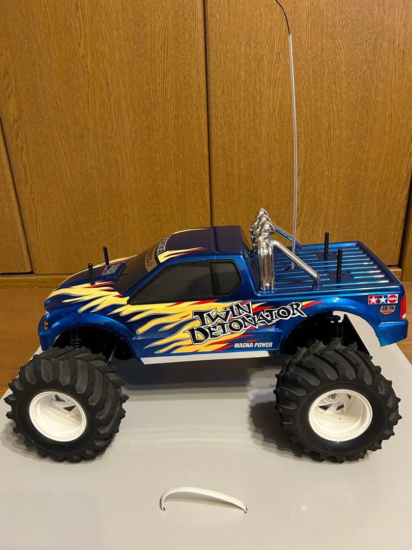 TAMIYA ツインデトネーター 1／10電動RCツインモーター4WD レア物