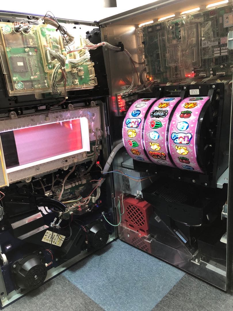 【希少台】⚠︎説明文必読⚠︎ パチスロ　しすくえ パラダイス　実機+付属品(送料込)