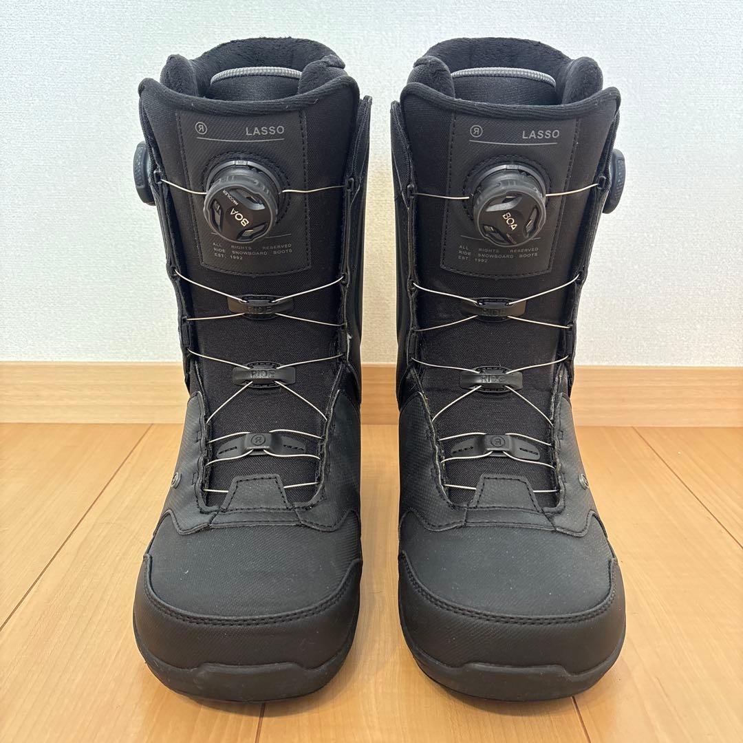 RIDE LASSO 28cm ダブルBOA ブラック【中古】