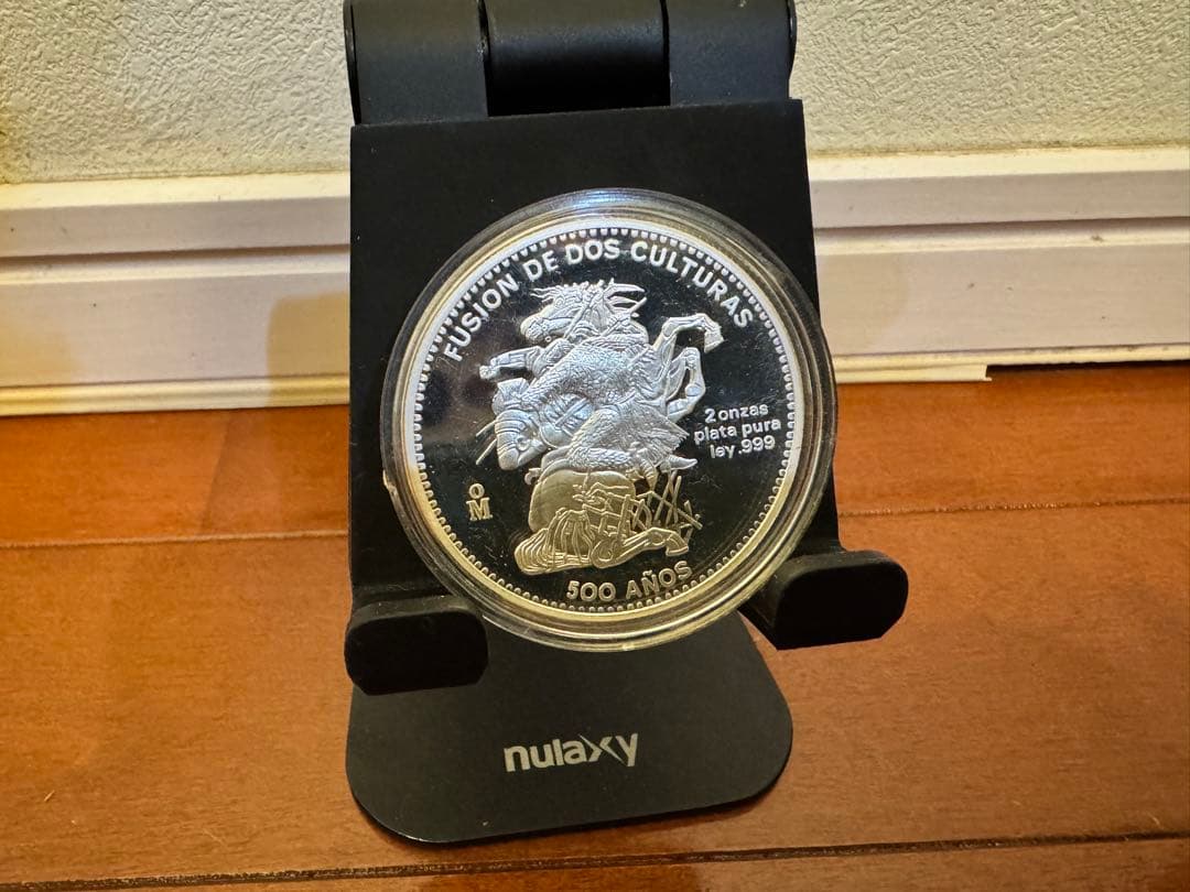 メキシコ 500anos 銀メダル 2オンス