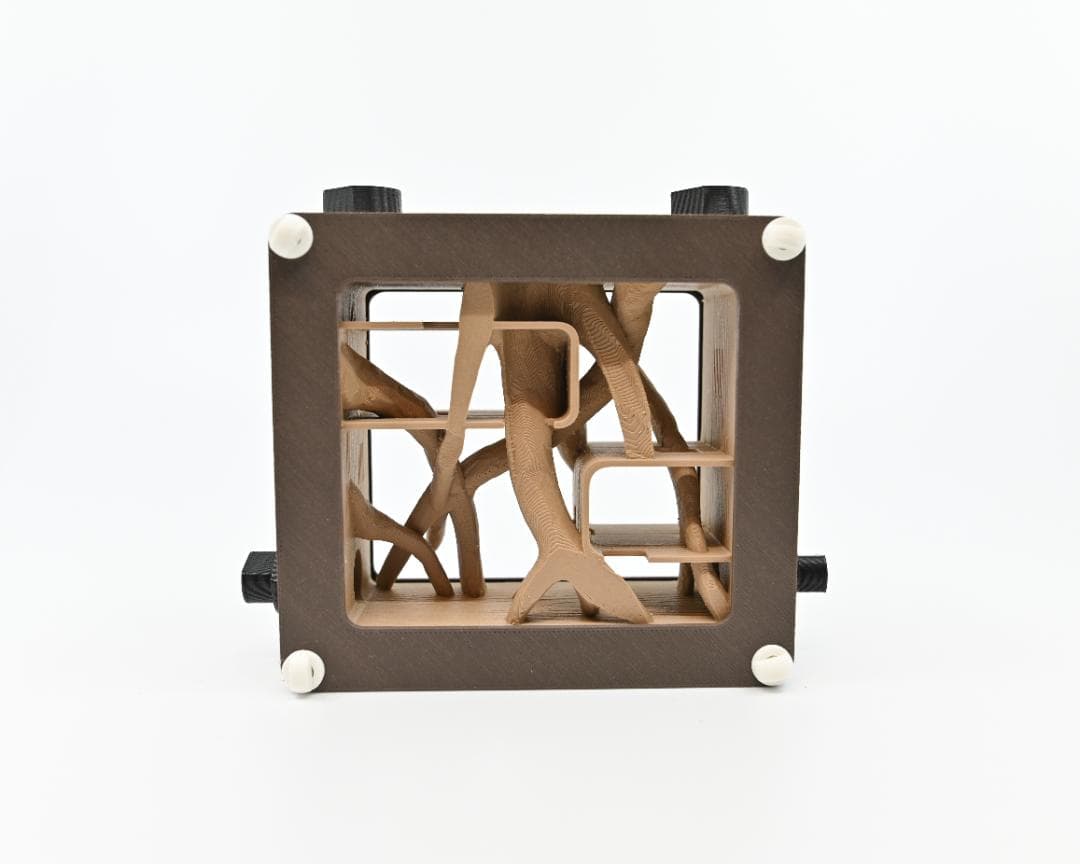 Hybrid Nest 2 side type Wood ・ガラスアリ飼育ケース