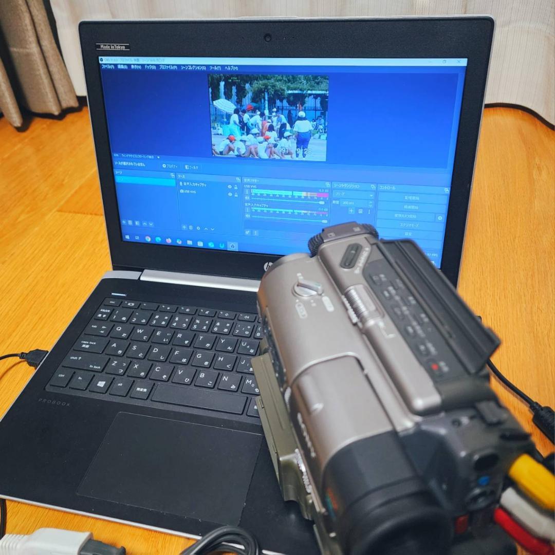 【動作確認済】SONY Hi8 高画質 ビデオカメラ CCD-TR2 セット