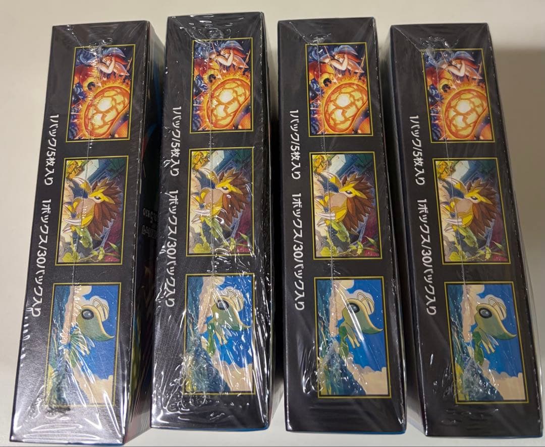 ポケモンカード　メガブレイブ4box シュリンク付