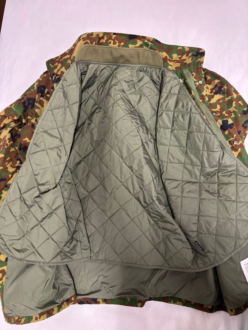 迷彩服　キルティングジャケット　PX品　防寒戦闘外皮　陸上自衛隊　レプリカ