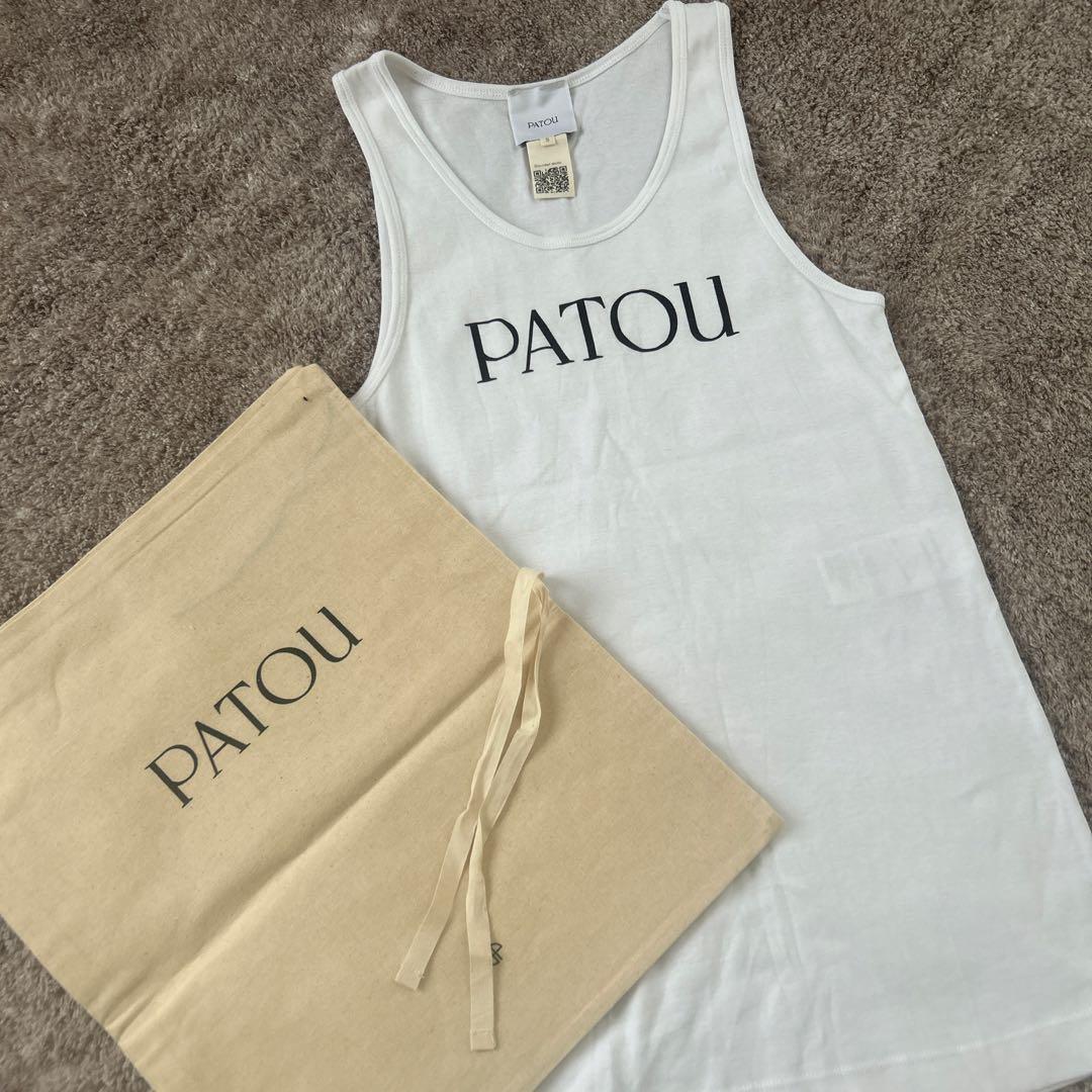 PATOU ホワイト タンクトップ S