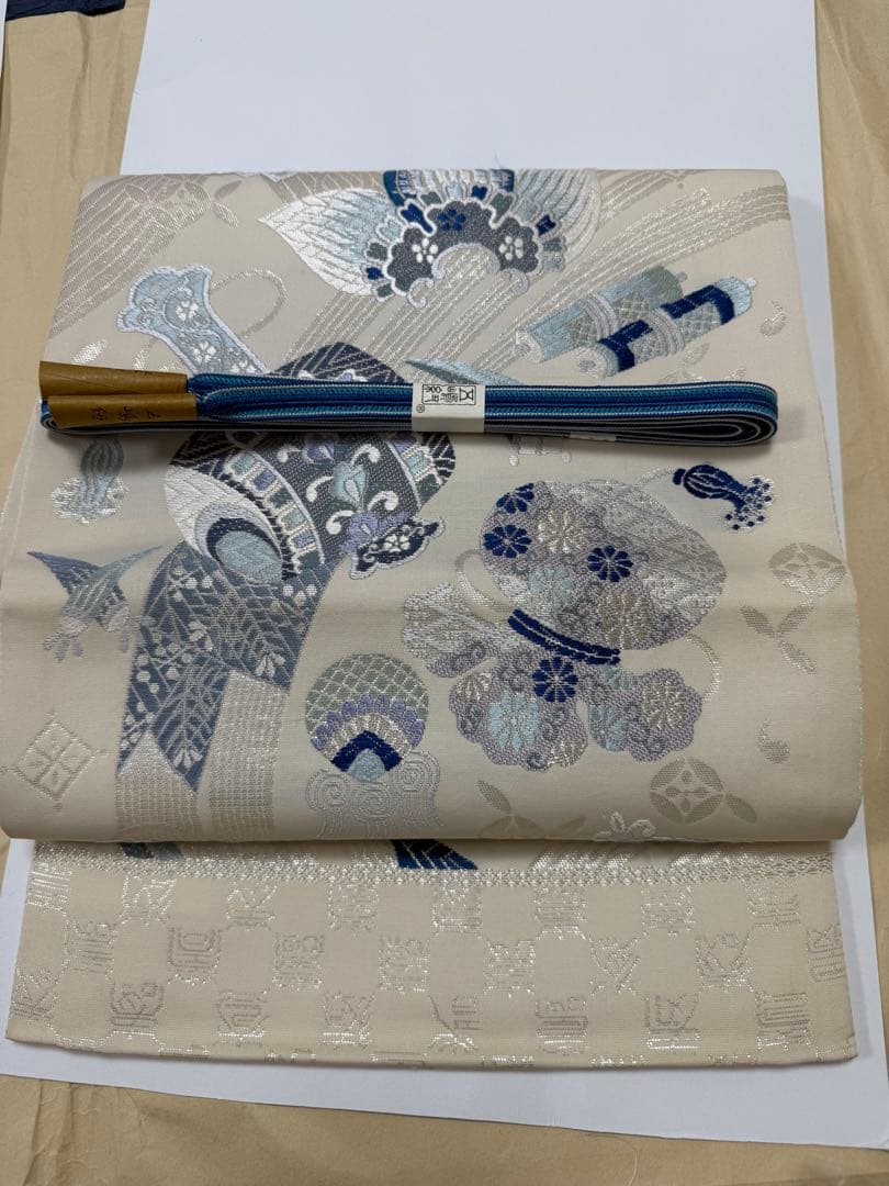 宝尽くし未仕立て袋帯