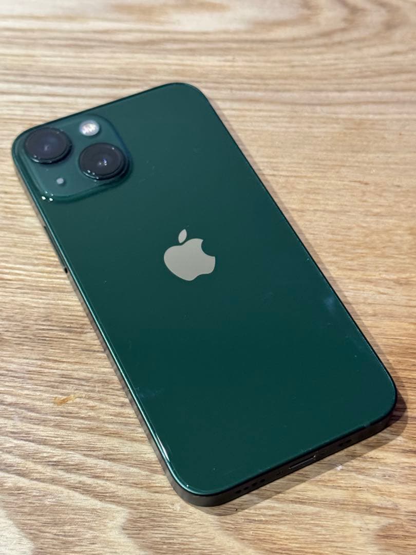 美品 84% iPhone 13mini 本体 グリーン 128GB