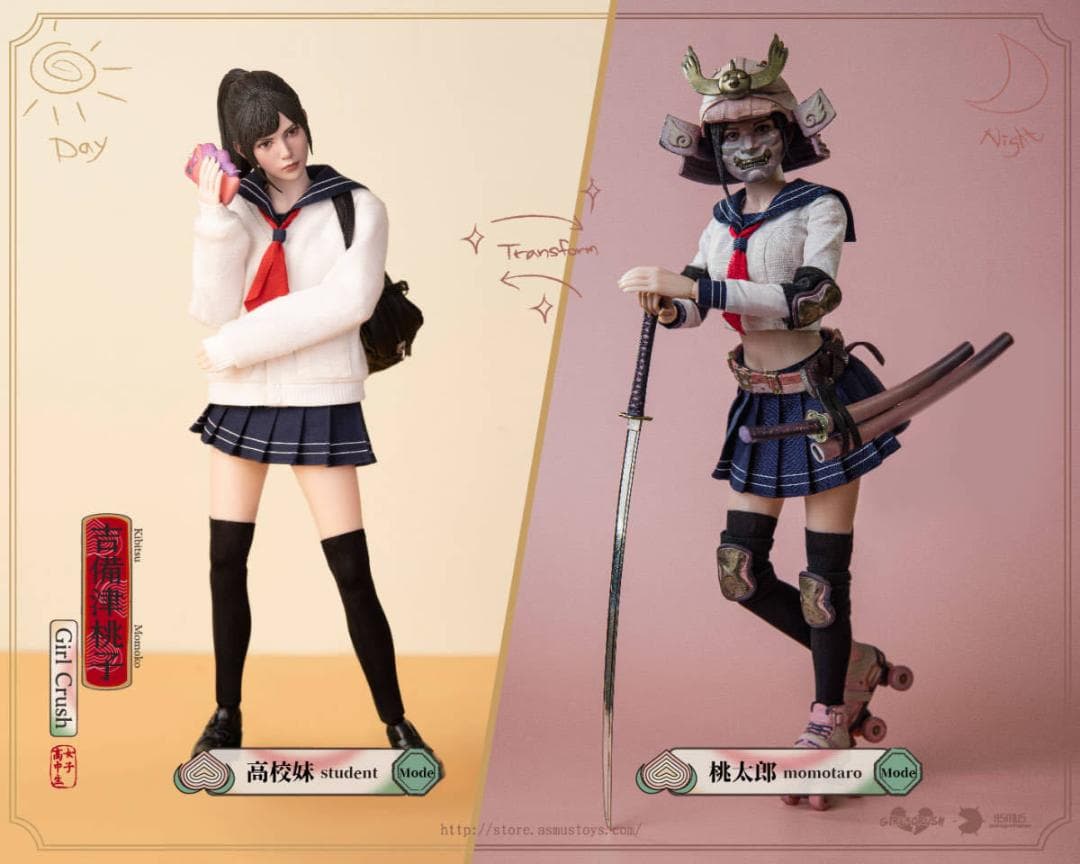 Asmus Toys 1/6 爆裂ガール 第2弾 吉備津桃子 桃太郎 GC002