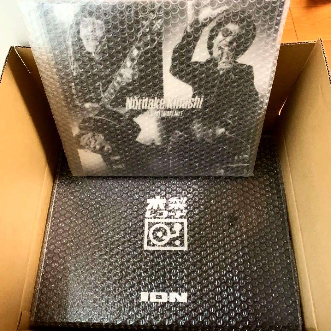 新品未開封⭐︎木梨レコード 特製ポータブルレコードプレーヤーとアナログ盤【セット】