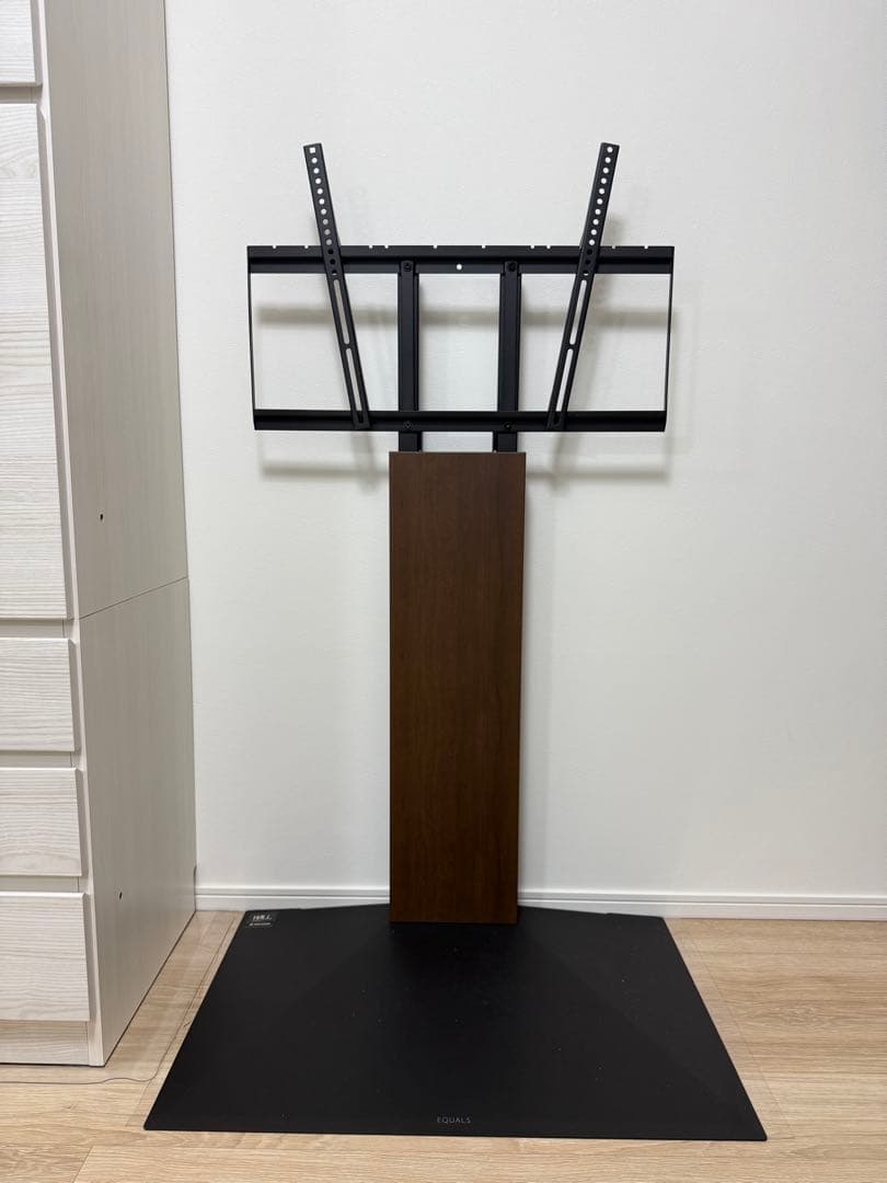 【美品】EQUALS WALL V3 ハイタイプ・テレビスタンド・ウォールナット