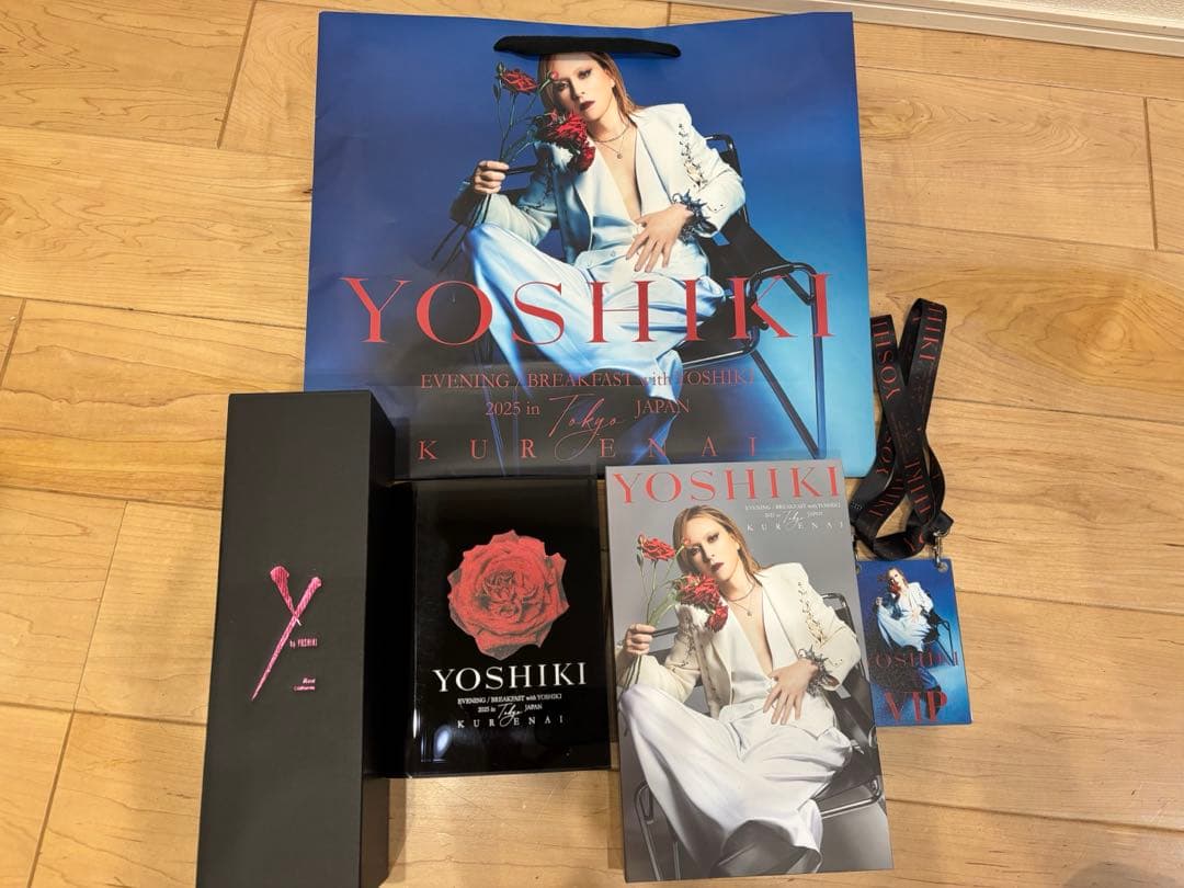 YOSHIKI ディナーショー2025 VIP首かけパス付き
