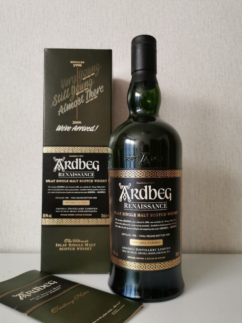 新品未開栓 アードベッグ ルネッサンス 化粧箱付き