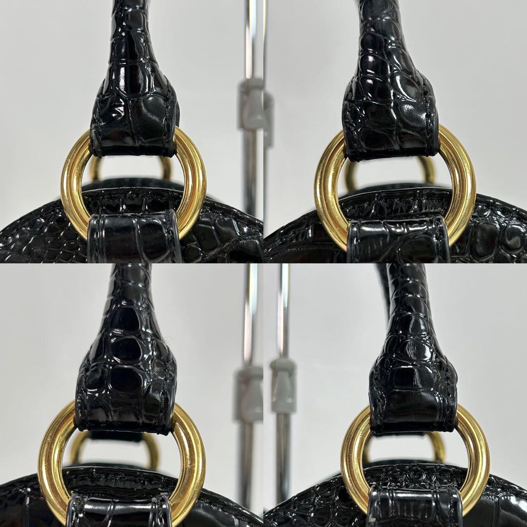 【未使用級】ヴィヴィアンウエストウッド オーブ 2way バッグ ハート クロコ