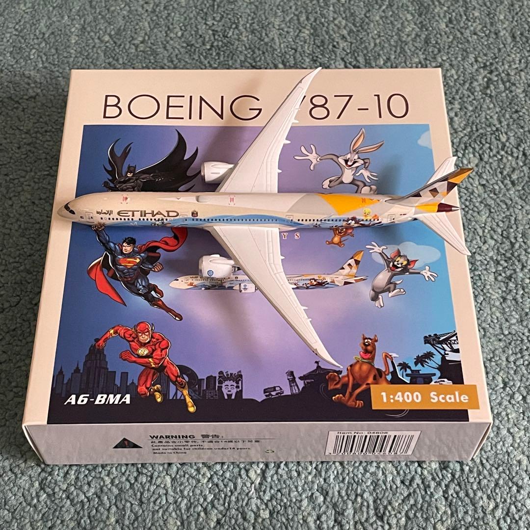 ETIHAD AIRWAYS エティハド 787-10 ワーナー・ブラザース