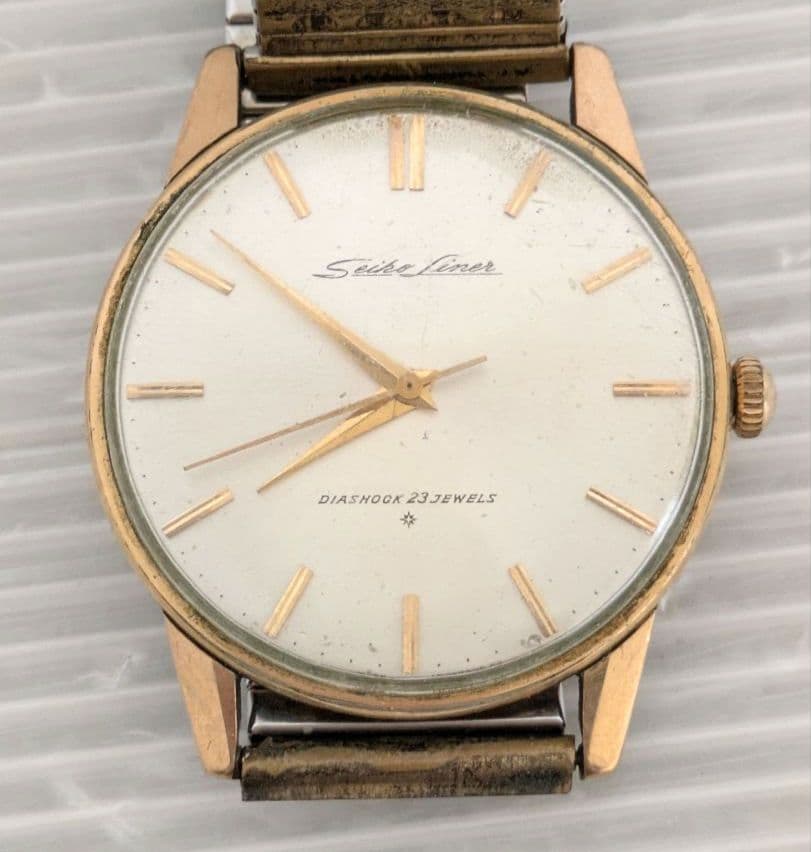 時計 SEIKO LINER DIASHOCK 23JEWELS JI5007E