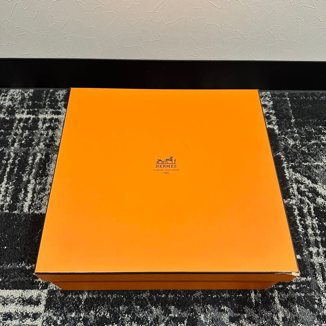 ⑰ 美品　ケリー35用　HERMES　エルメス　オレンジ　空箱