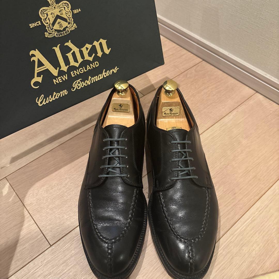 お値下げオールデン　ノルウェージャンスプリット　ダービー　カーフ　961　NST