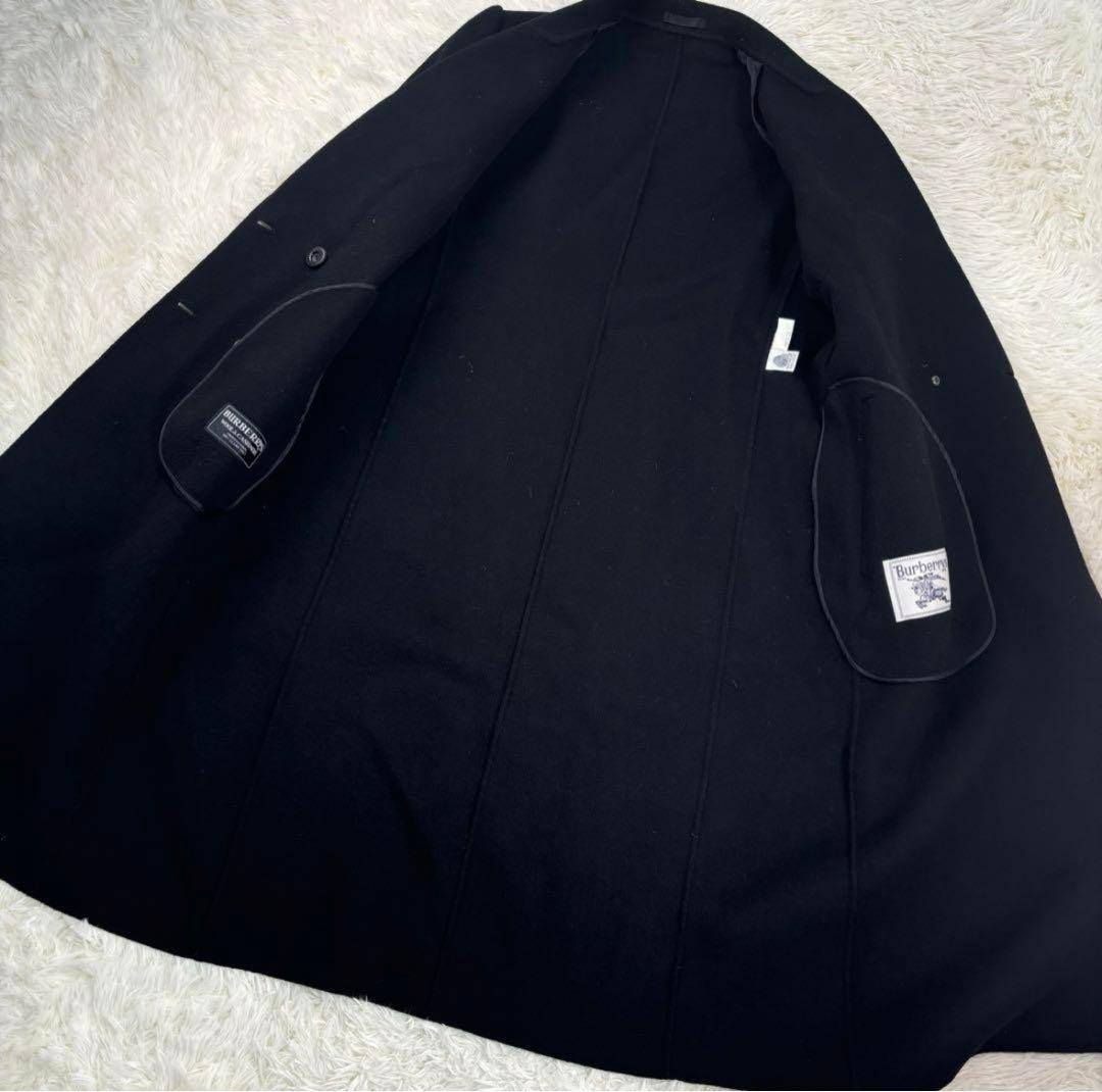 BURBERRY バーバリー　ロングコート黒　カシミア