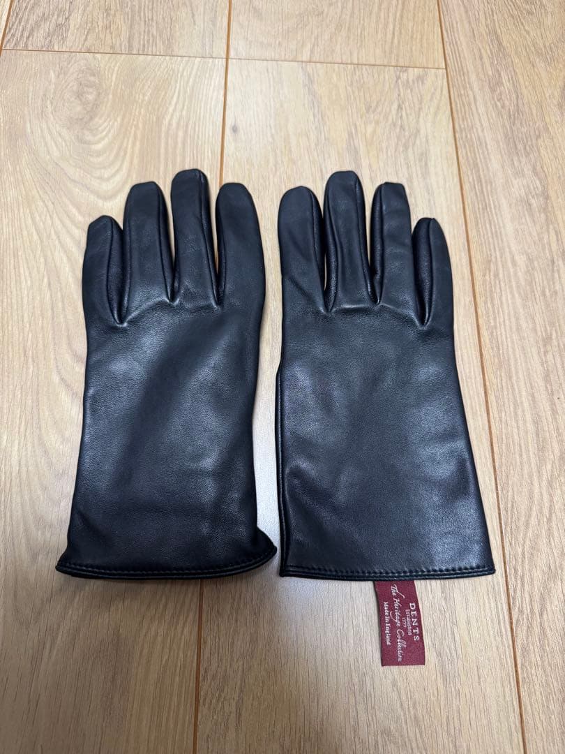 DENTS レザー手袋 ブラック サイズ8 2/1