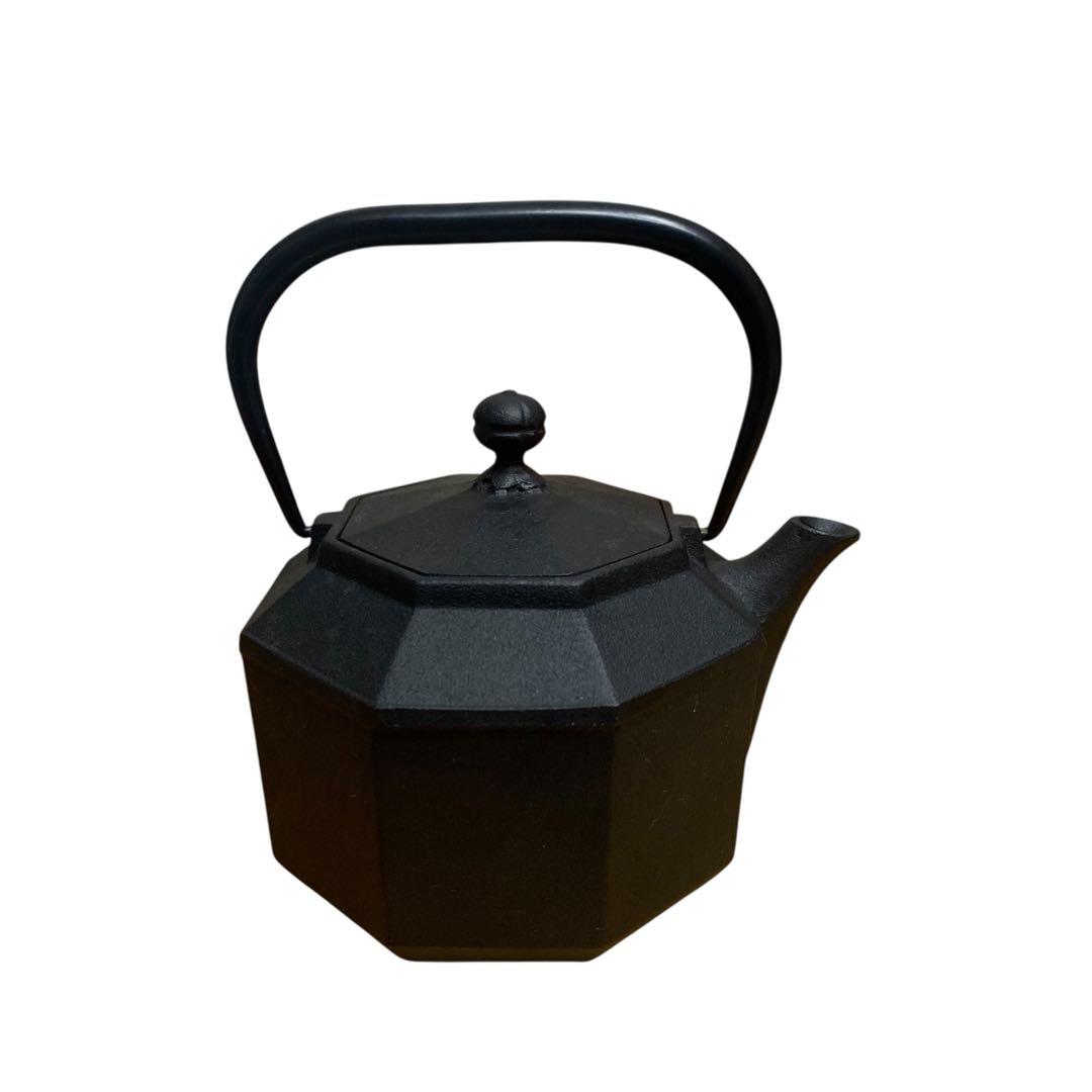 及源 八角 鉄瓶 0.8L 盛栄堂 OIGEN 南部鉄器