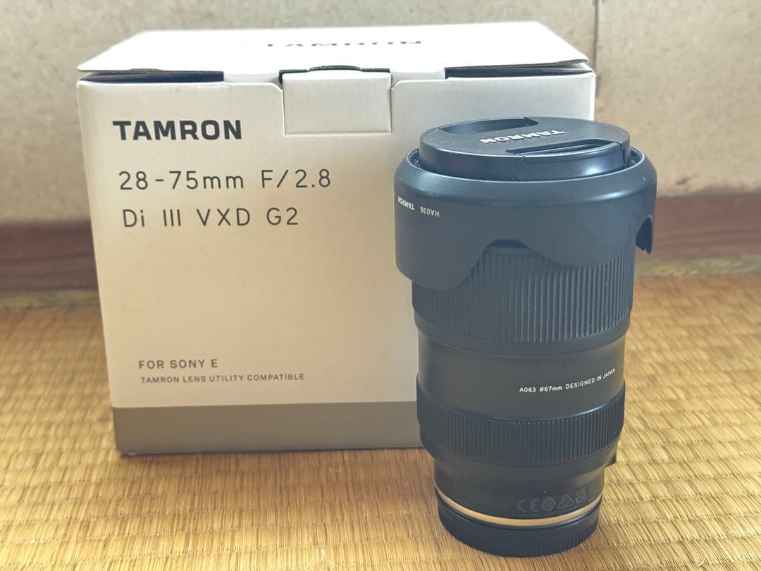 TAMRON 28-75mm 1:2.8 DiⅢVXD G2 A063