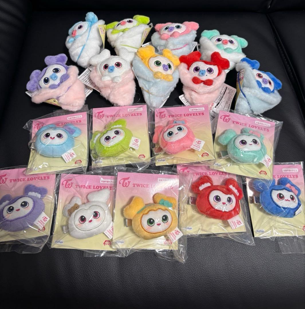 TWICE ラブリー GIGO限定　おくるみ　ヘアピン　コンプ