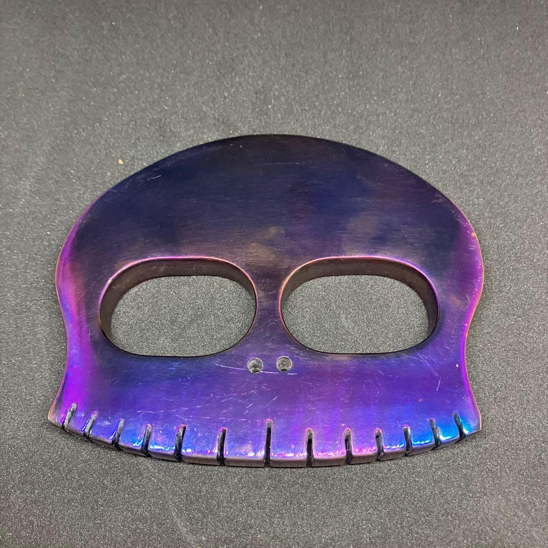 チタン製　ドクロの…