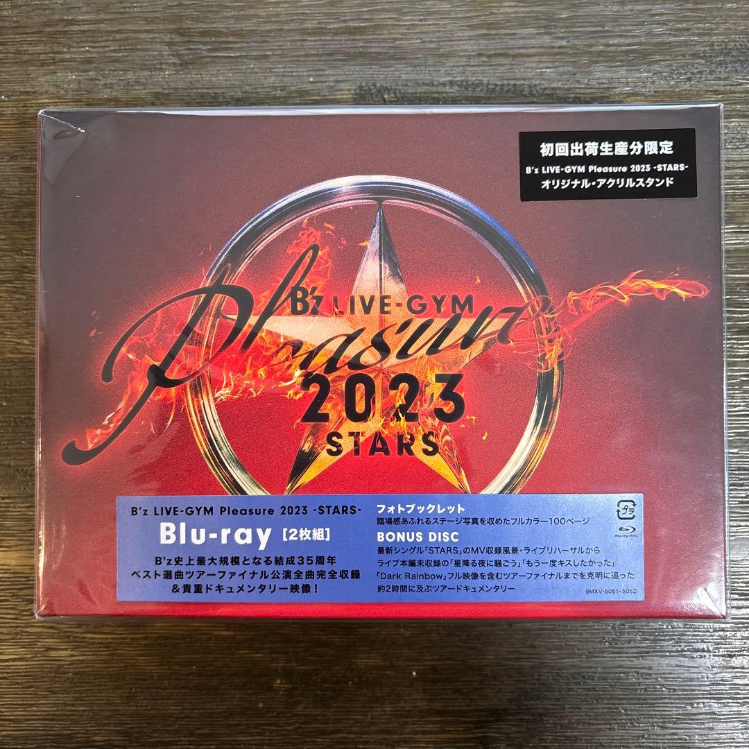 《初回出荷限定盤》B'z/Pleasure 2023-STARS-Blu-ray