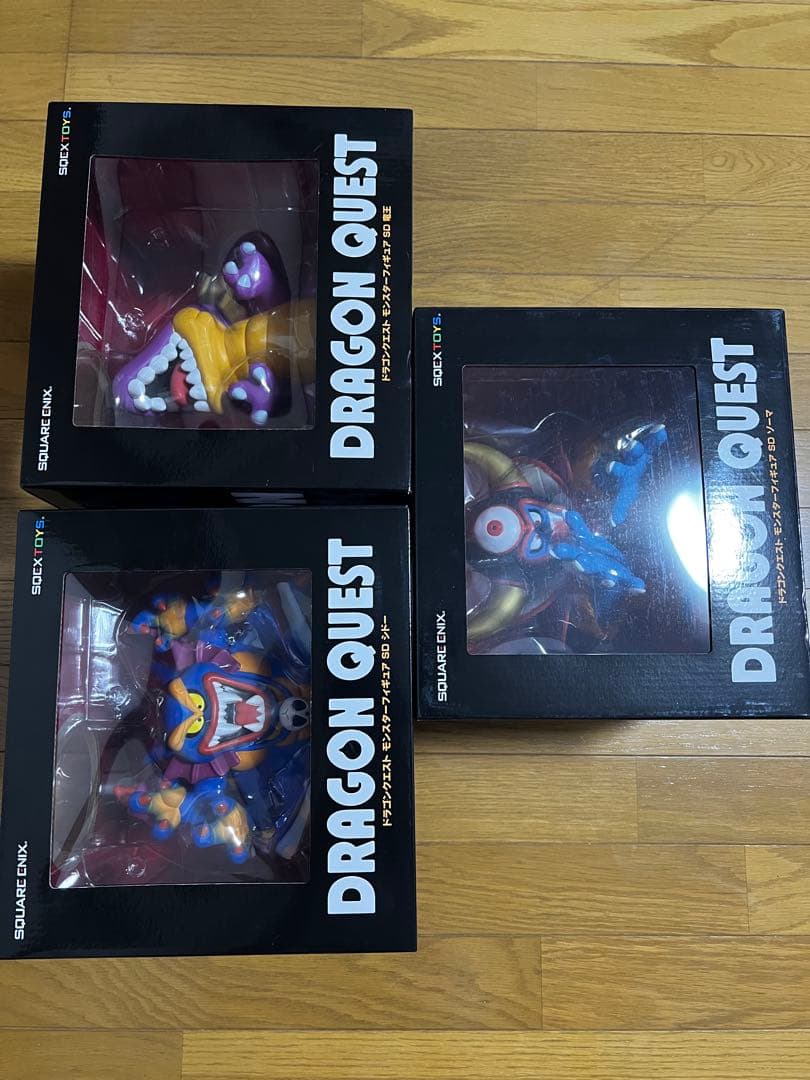 ドラゴンクエスト　モンスターフィギュアSD 龍王　ゾーマ　シドー　3点セット