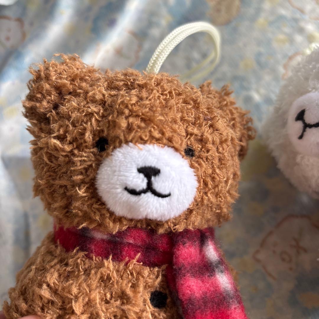 クマのぬいぐるみ　雪だるま　ハウステンボス