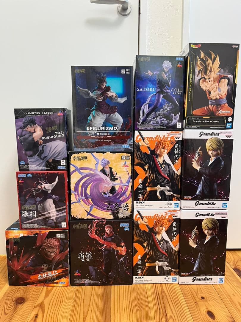 呪術廻戦&一護&クラピカ&悟空未開封プライズフィギュア12点セット