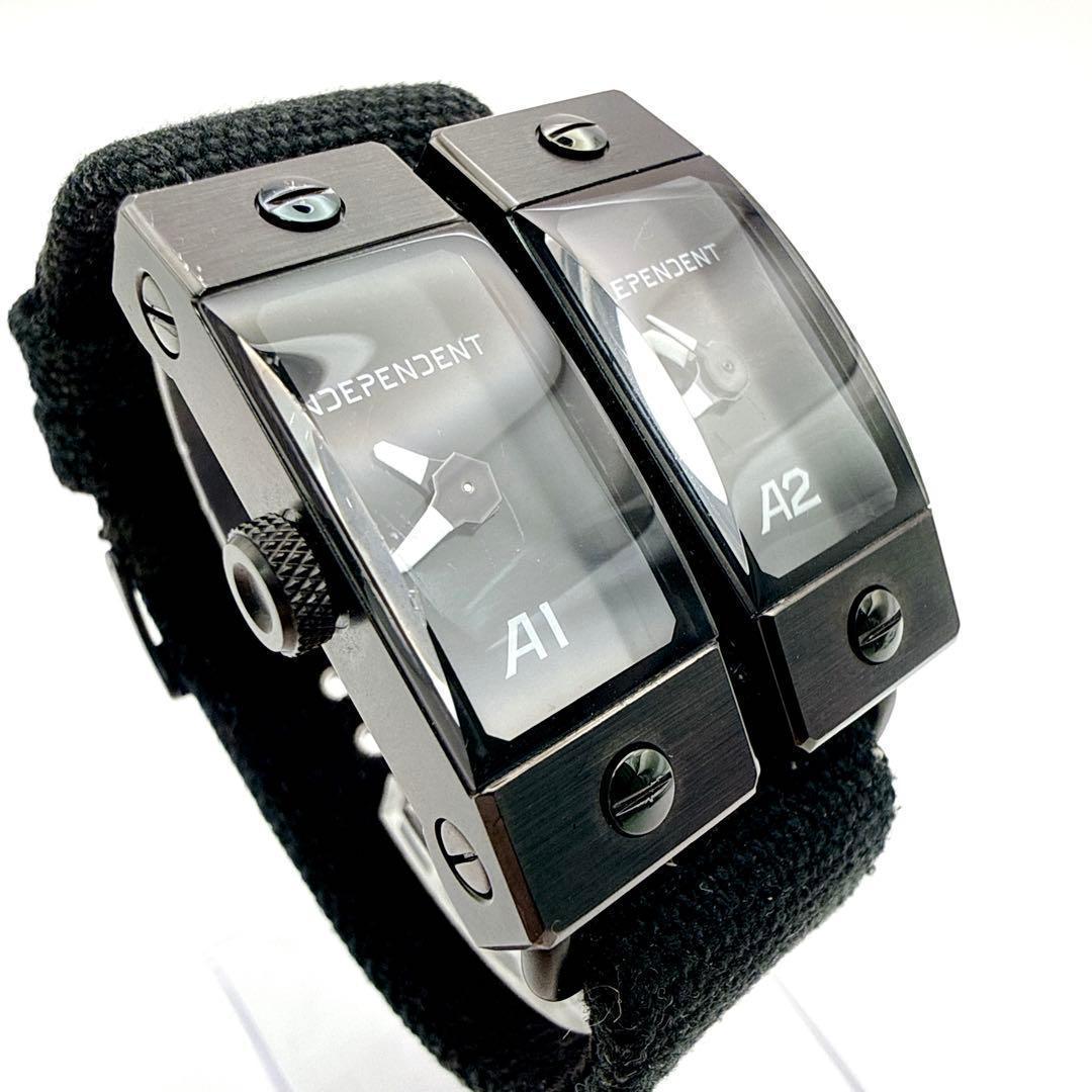 稼働品✨ CITIZEN インディペンデント デュアルタイム ツインディスプレイ