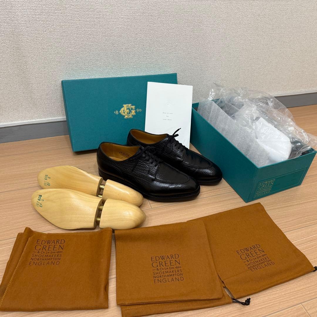 【希少】エドワードグリーン ドーバー ロンドングレイン