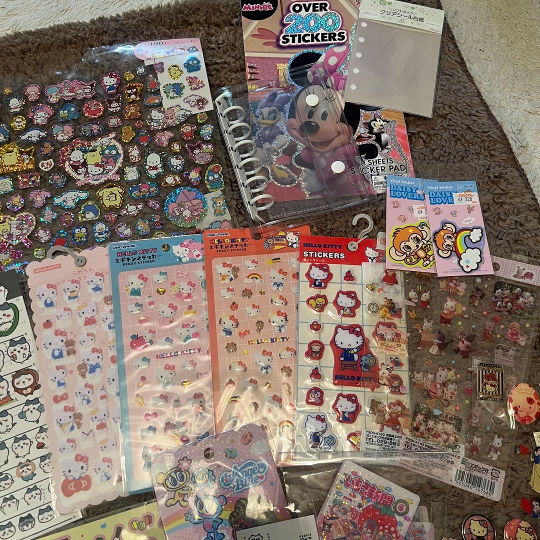 【レアものあり】　シール　まとめ　セット売り シール帳　シール台紙　ステッカー