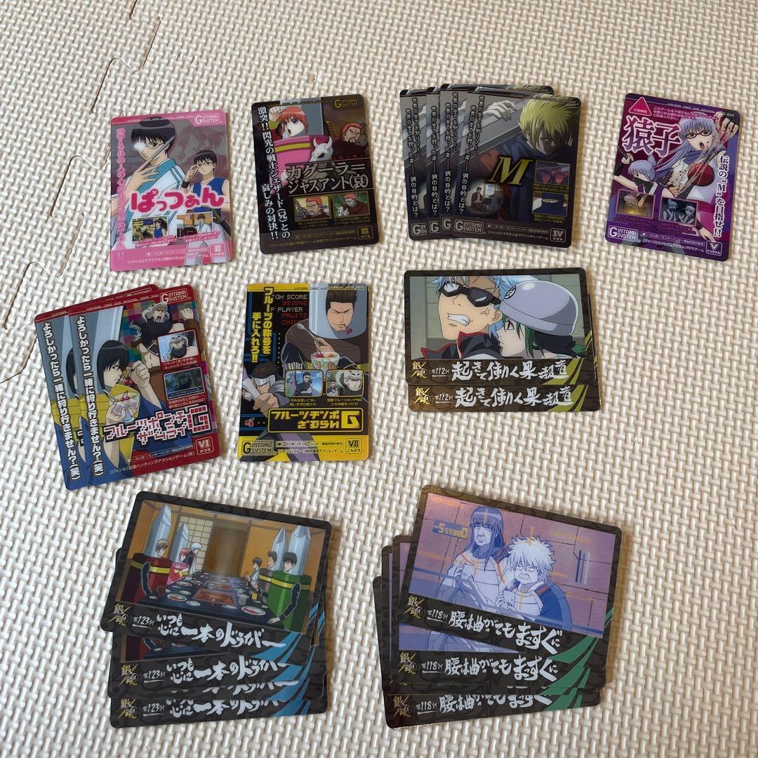 銀魂カードガム　まとめ売り　168枚