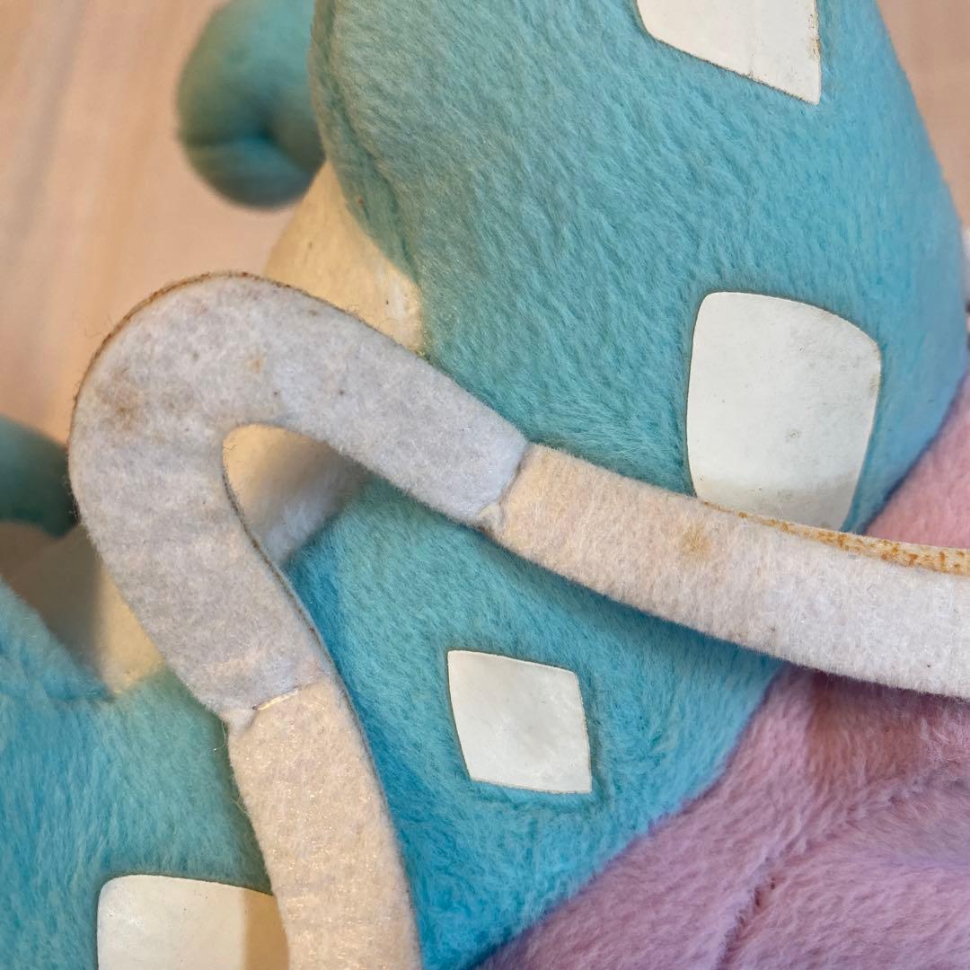 タグ付き　TAKARATOMY スイクン ぬいぐるみ