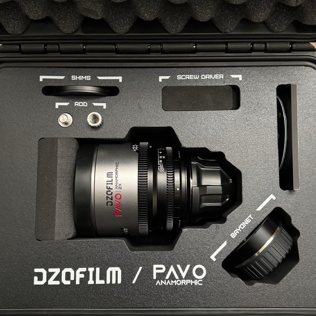 レンズ(単焦点) DZOFILM PAVO 55mm T2.1 2x Anamorphic