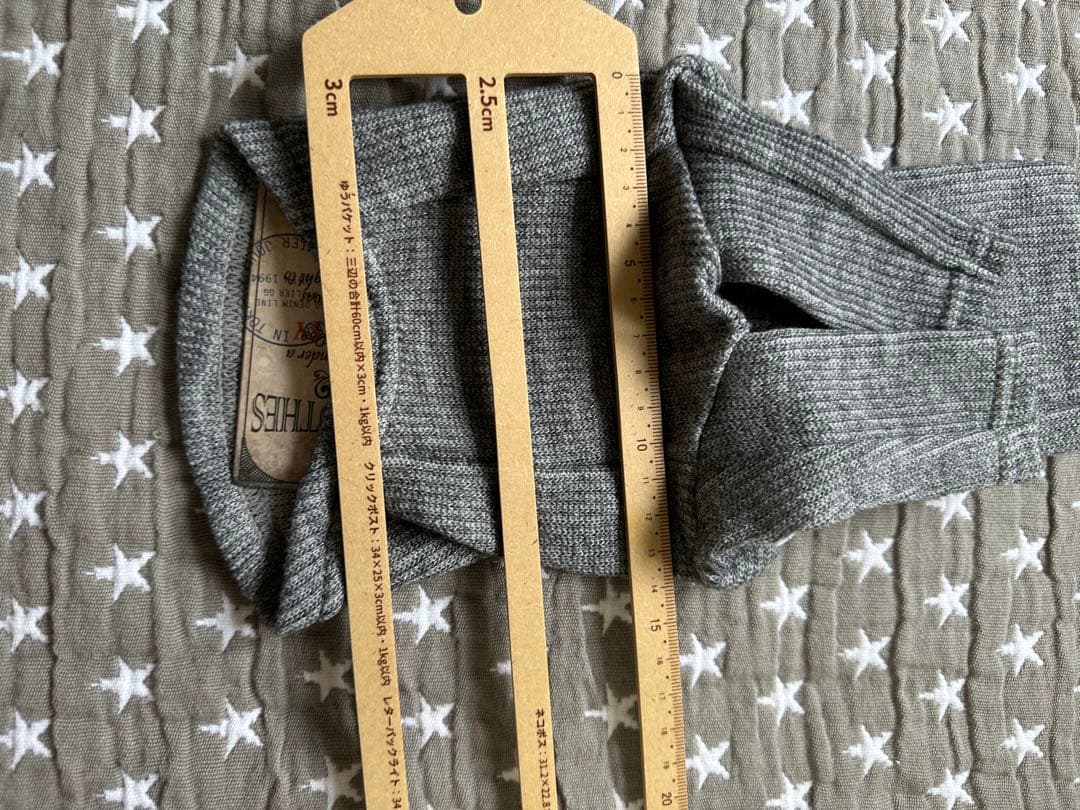 アトリエgg⭐︎グレー⭐︎ニット⭐︎トップス⭐︎１ハーフ