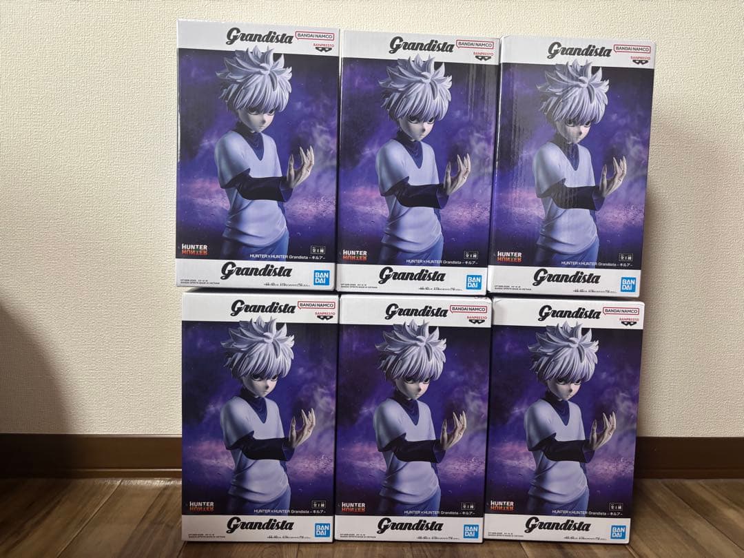 HUNTER x HUNTER Grandista キルア 6個セット ③