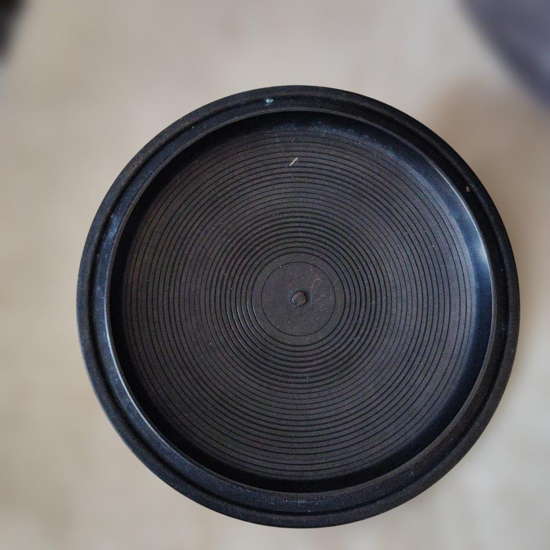 茶釜　丸釜　茶道具　古道具　昭和レトロ