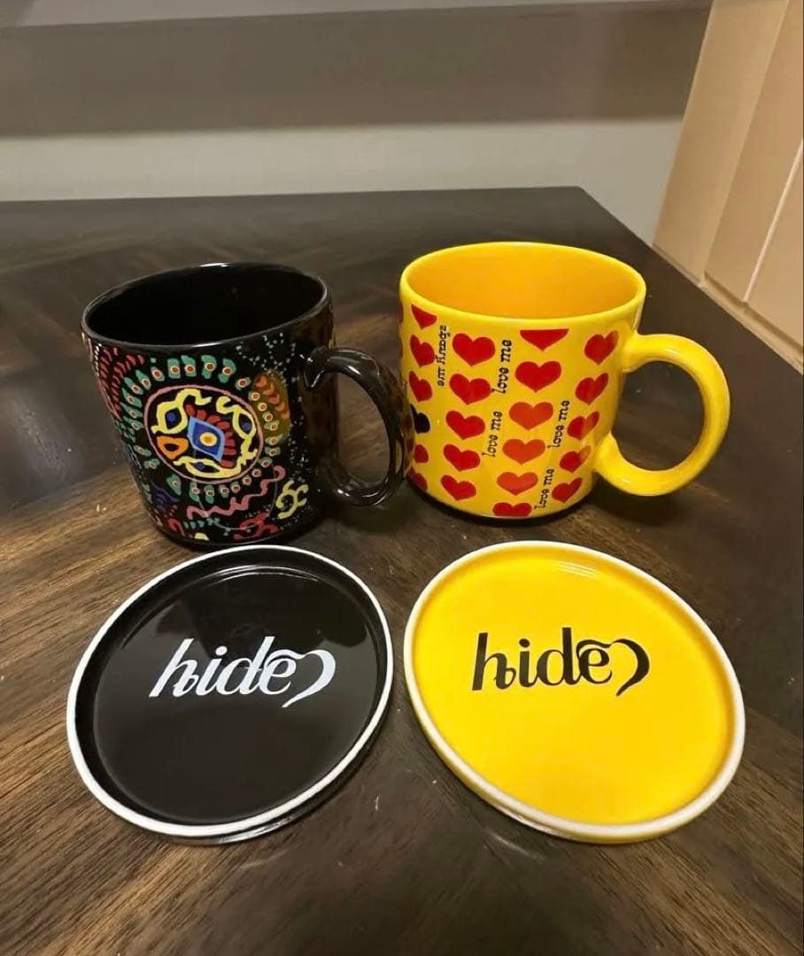 hide マグカップ4個セット