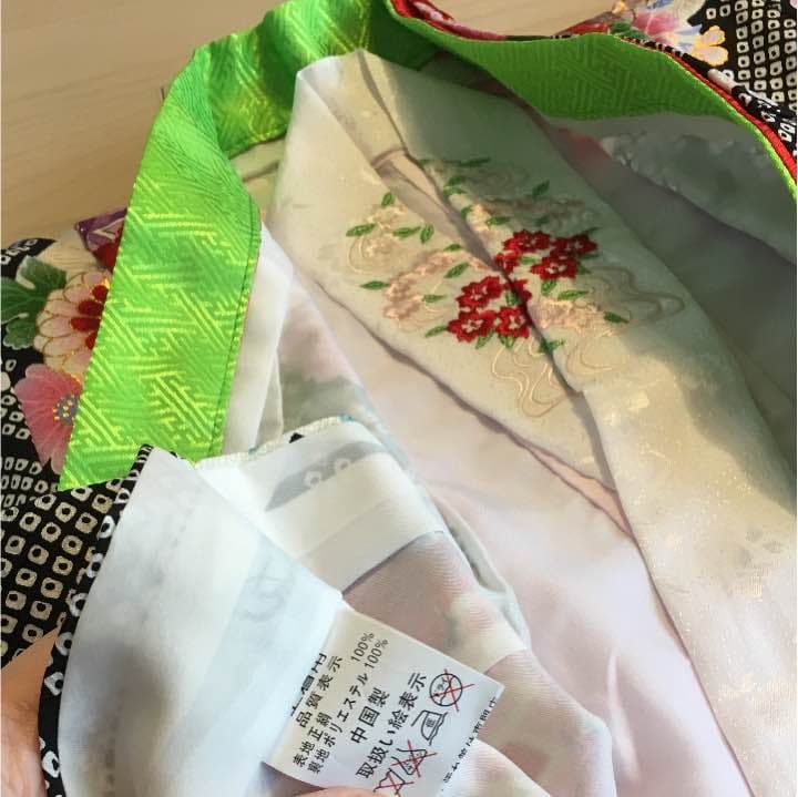 ✨美品✨ 七五三 正絹 3歳被布10点セット