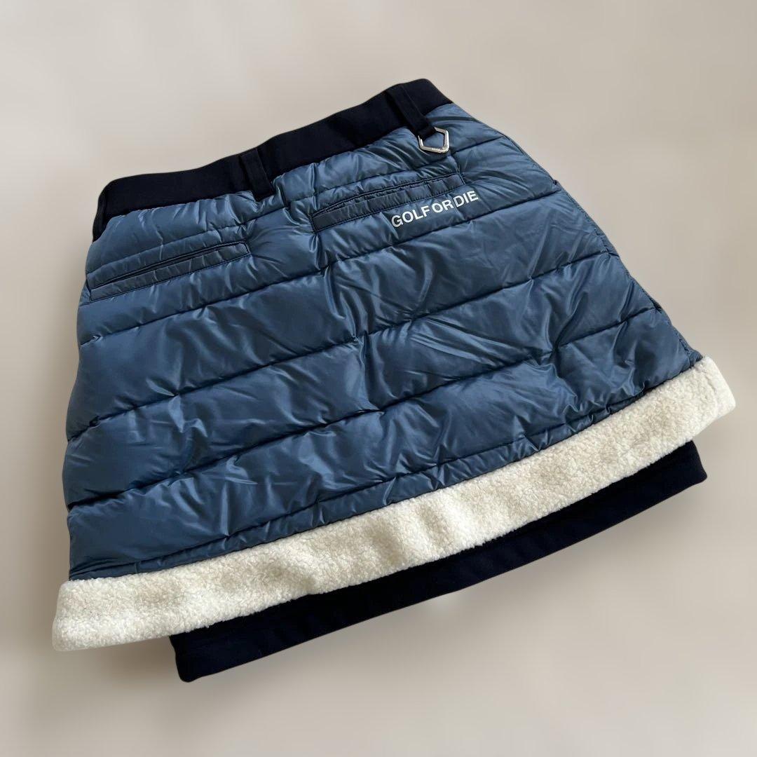 やす君プロフ確認！マーク＆ロナ　ダウンスカート　2wayタイプ　38