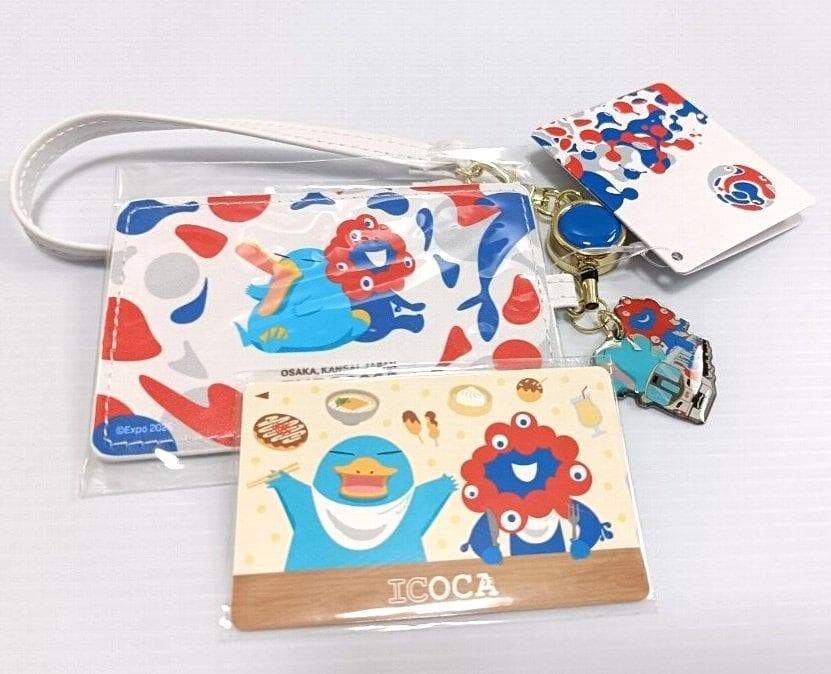 大阪関西 万博 記念ICOCA・イコちゃん ミャクミャク 限定・2A パスケース