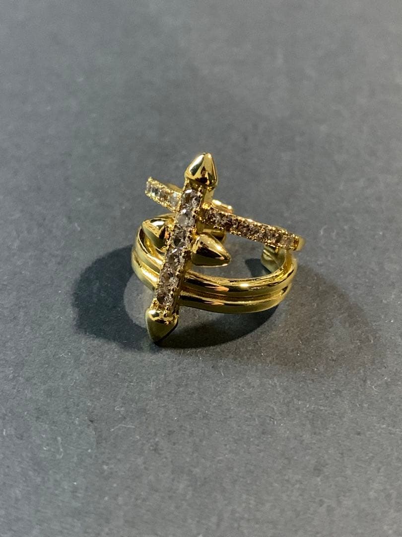 sincere 様omi 着用モデル　タイタンスパイク　リング　サイズFree