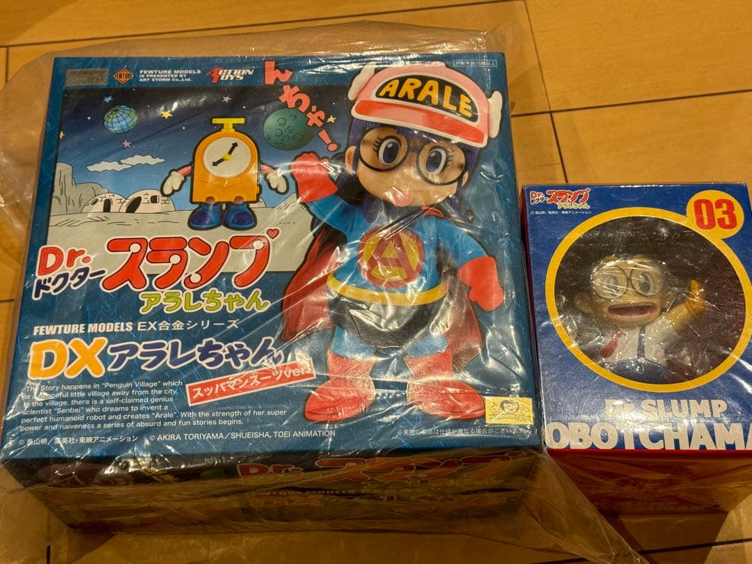 EX合金ドクタースランプ　アラレちゃん　DXアラレちゃん(スッパマンver.)