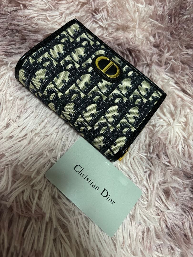 期間限定セール中 Christian Dior 二つ折り財布 ブラック
