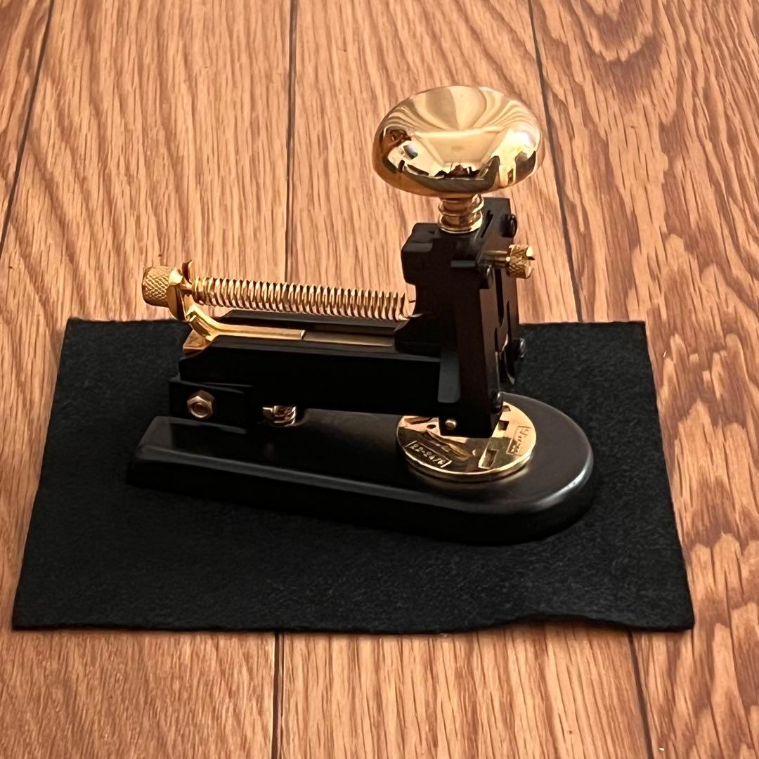 美品 スペイン製 エルカスコ 23KT ホッチキス ゴールド 18金 24金